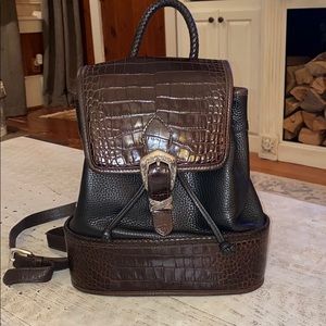 Leather Brighton backpack